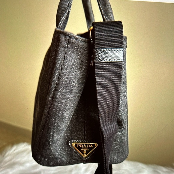 Prada Canapa with Strap Authentic - Picture 7 of 17